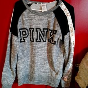 Victoria's Secret PINK Grey Size M Sweatshirt